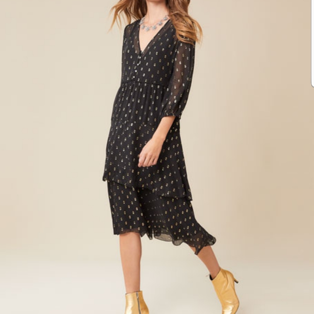 Raja Tiered Maxi Dress - Picture 1 of 10
